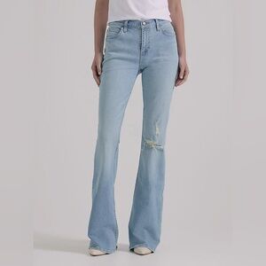 Lee Legendary Flare Jeans Women’s 6 NWT Light Wash Mid-Rise Sample Denim